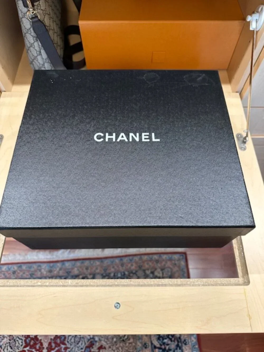 Chanel Calfskin Ankle Combat Boots Size 38